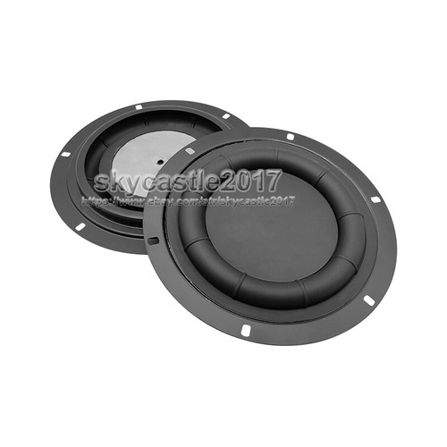 2pcs Speaker Passive Radiator Auxiliary Bass Woofer Rubber Vibration Plate - Picture 5 of 9