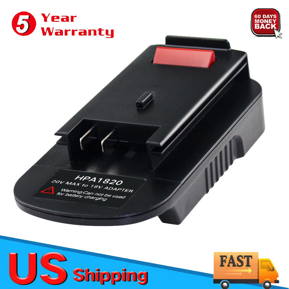 Black and Decker HPA1820 20V to 18V Adapter for sale online | eBay