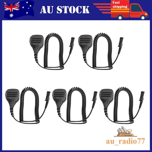 5Pack Heavey-Duty Speaker Microphone For XPR2400 DP2600 XPR3300 XPR3500 Radios