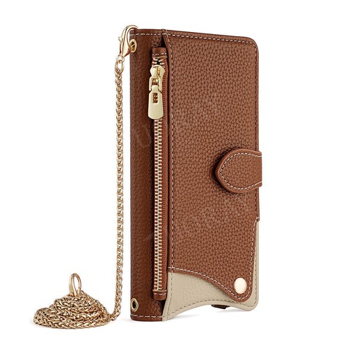 For Samsung Galaxy S25 S24 S23 S22 FE Crossbody Leather Zipper Wallet Phone Case - Picture 8 of 92