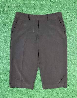 Worthington Womens Modern Fit Capri Casual Dress Pants Size 8P