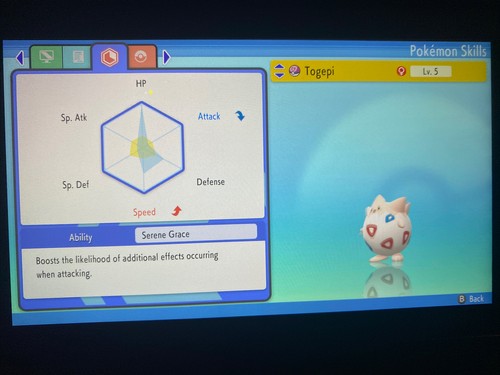 Pokemon Brilliant Diamond and Shining Pearl Shiny Togepi 6IV Battle Ready - Picture 5 of 6