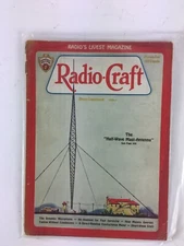 February Radio Craft Hugo Gernsback Magazine The Half-Wave Mast Antenna