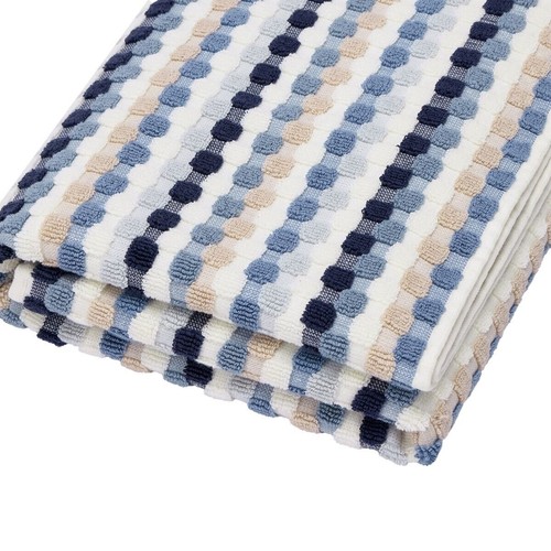 Soft Bath Towel Cotton Shower Towel Pool Towel Blue Popcorn Cotton Bath Towel Au - Picture 3 of 6