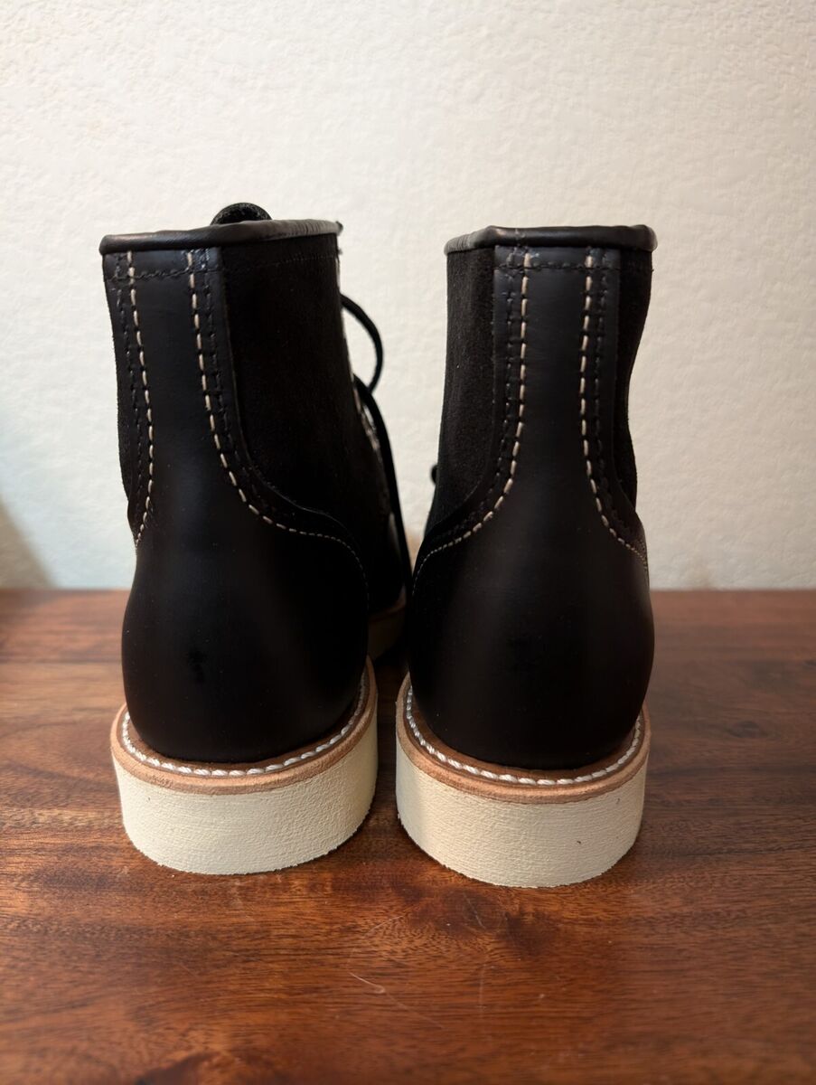 Limited Red Wing 8818 Black Chrome Abilene Roughout Heritage Limited Red Wing 8818 Black Chrome Abilene Roughout Heritage