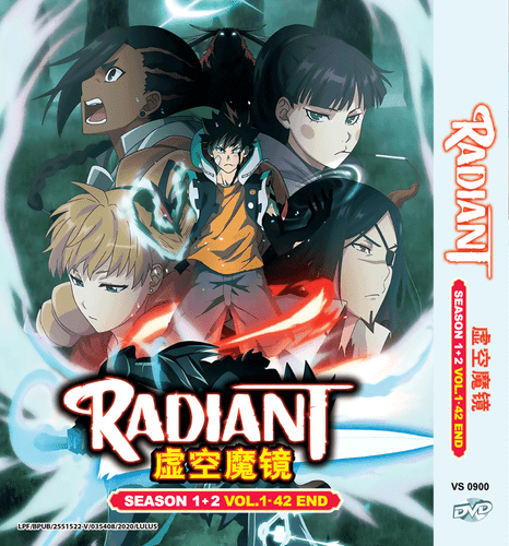 ANIME RADIANT SEASON 1-2 VOL.1-42 END DVD *ENGLISH DUBBED* REGION ALL - Imagen 1 de 5