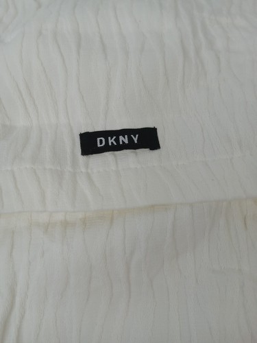 DNKY 26" x 26" SQUARE 1 Pillow Sham Ivory 100% Cotton Textured Design (1 Sham) - Picture 11 of 20