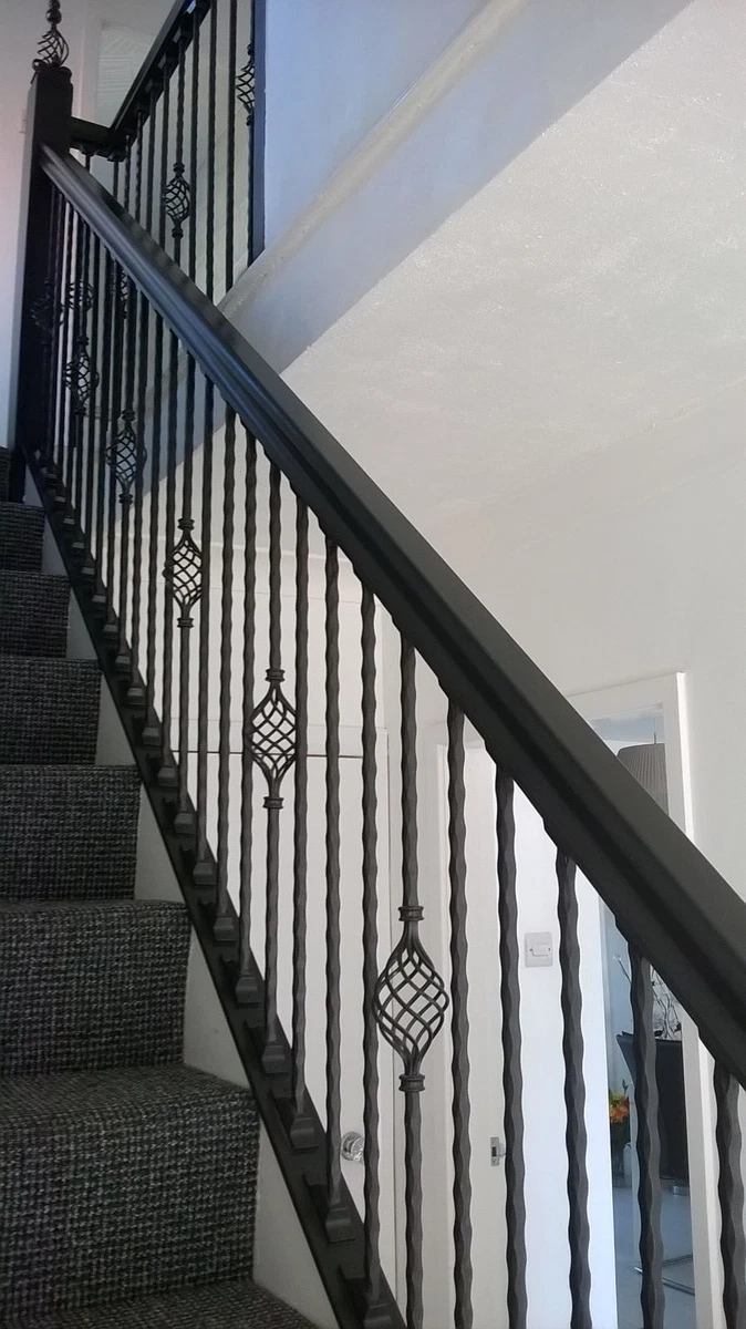 Wood Balusters Vs Iron Balusters — Smith Stair Systems, 55 OFF