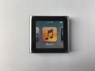 Apple ipod nano 6th generation (16gb) graphite Mint 885909424184| eBay