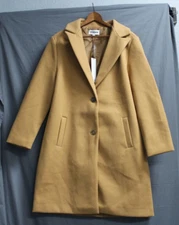 Vigoss Camel Colored Pea Coat Size S