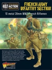 Bolt Action 402215501 French Army Infantry Section WWII Riflemen Warlord Games