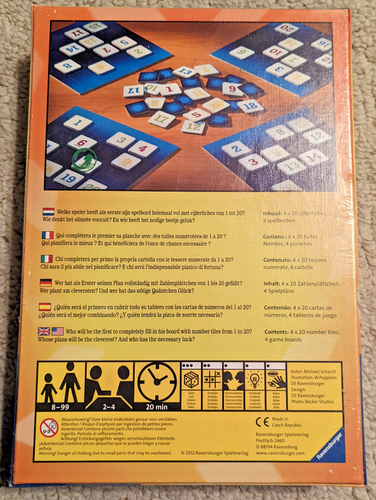 LUCKY NUMBERS Family Board Game Ravensburger 26565 Multilingual - Picture 2 of 9