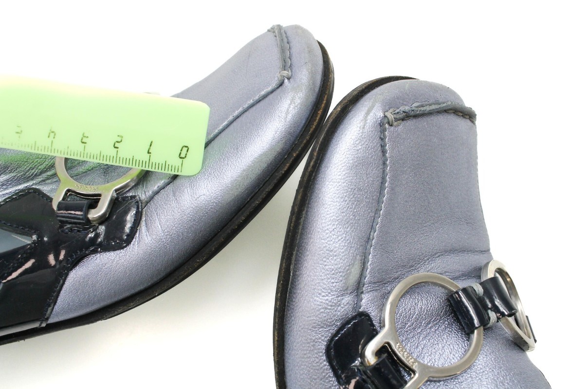 PRADA Shoes Women's EU 36 Square Toe Leather Slip On Shiny PRADA Shoes Women's EU 36 Square Toe Leather Slip On Shiny