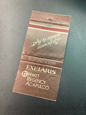 Vintage Mexico Matchbook:  Exelaris Hyatt Regency Acapulco 