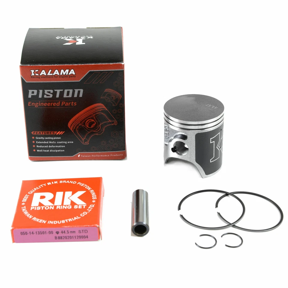 KIT DE RECONSTRUCCIÓN DEL MOTOR se adapta a juntas de pistón del cigüeñal kawasaki kx 65 kx65 2000-2005 Foto 3 de 4