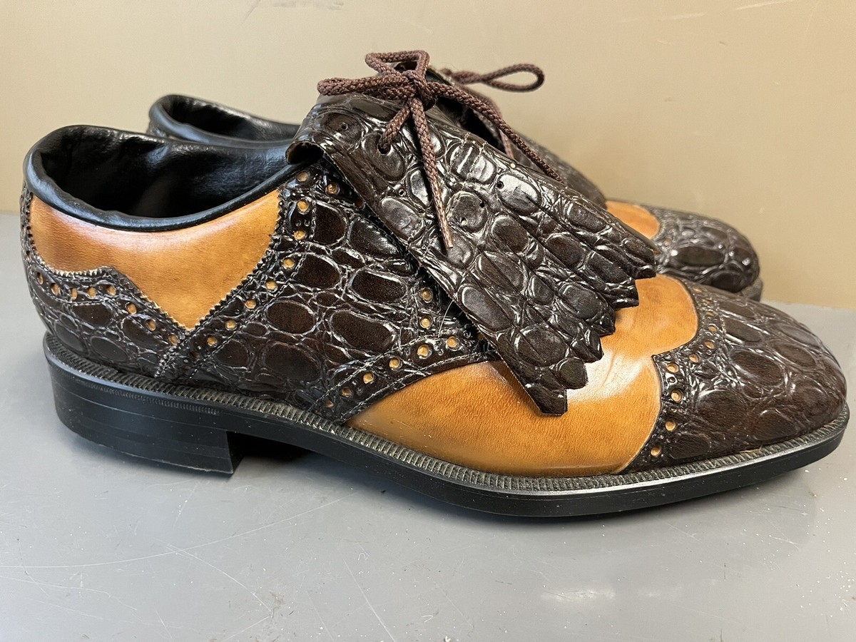Vintage St. Andrews Pro-Golf Shoes, Kiltie Lace-Ups, Size 7 D | eBay