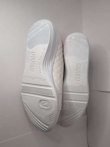 MUNRO White Emmie Sneakers Leather Oxford Comfort Lace Up Shoes 9 M - Picture 5 of 6