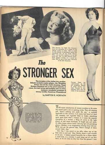 WRESTLING PREMIERE ISSUE, JAN. 1952-ANTONIO ROCCA COVER,LOU THESZ,ETC - Picture 4 of 4