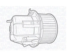 Interior blower Magneti Marelli 069412704010 for Citroën