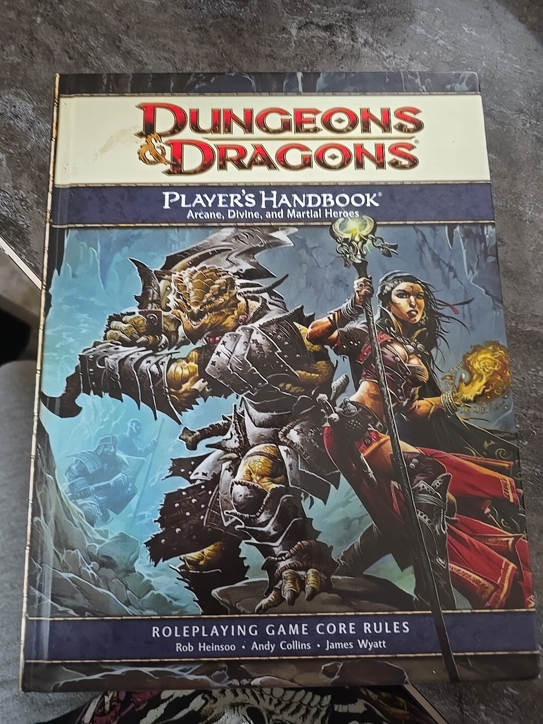 Player's Handbook : Roleplaying Game Core Rules by Wizards RPG Team (2008,...