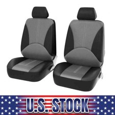 For Kia Forte Stinger Sportage Leather Front Car Seat Covers Cushion Protectors