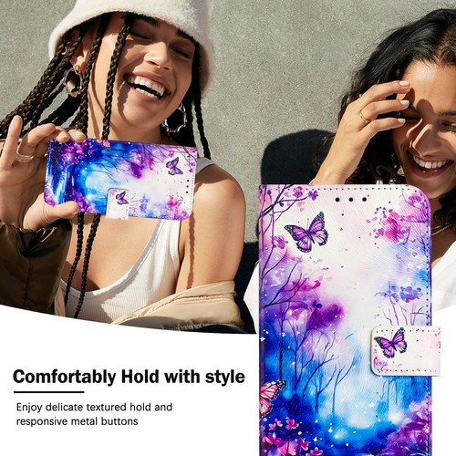 PU Leather Wallet Case For iPhone 16e 15 14 13 Pro Max 12 Flip Stand Phone Cover - Picture 107 of 168