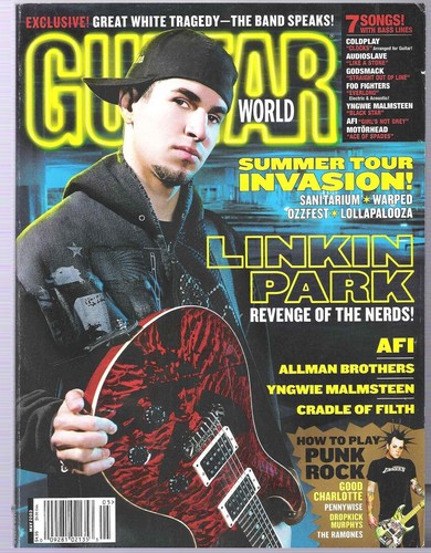 Guitar World ~ 2003 ~ You Pick ~ Mudvayne ~ Linkin Park ~ Metallica ~ Nirvana - Picture 22 of 54