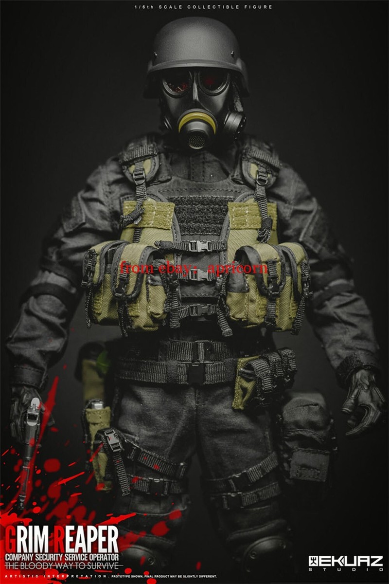 その他 ekuaz studio grim reaper 1/6 Ekuaz Studio CSS Operator Grim Reaper 1/6 Action Figure