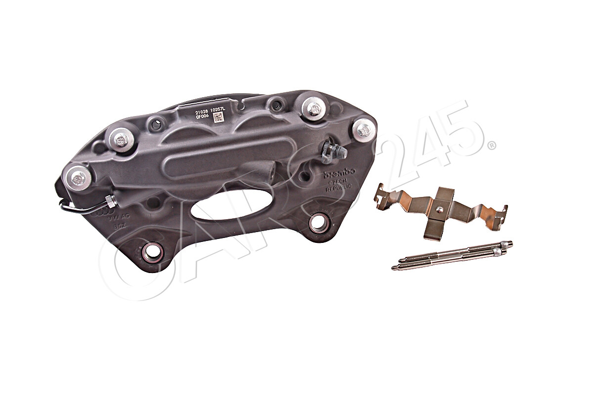 Original PORSCHE Macan 95B Festsattel schwarz links 95B615123F  