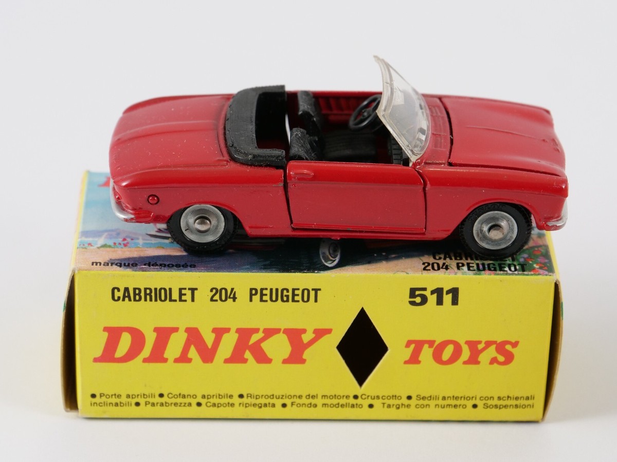 プジョー 204 カブリオレ - フランス ディンキートイズ #511 ディンキーDINKY TOYS 511 PEUGEOT204 Cabriolet - メルカリ