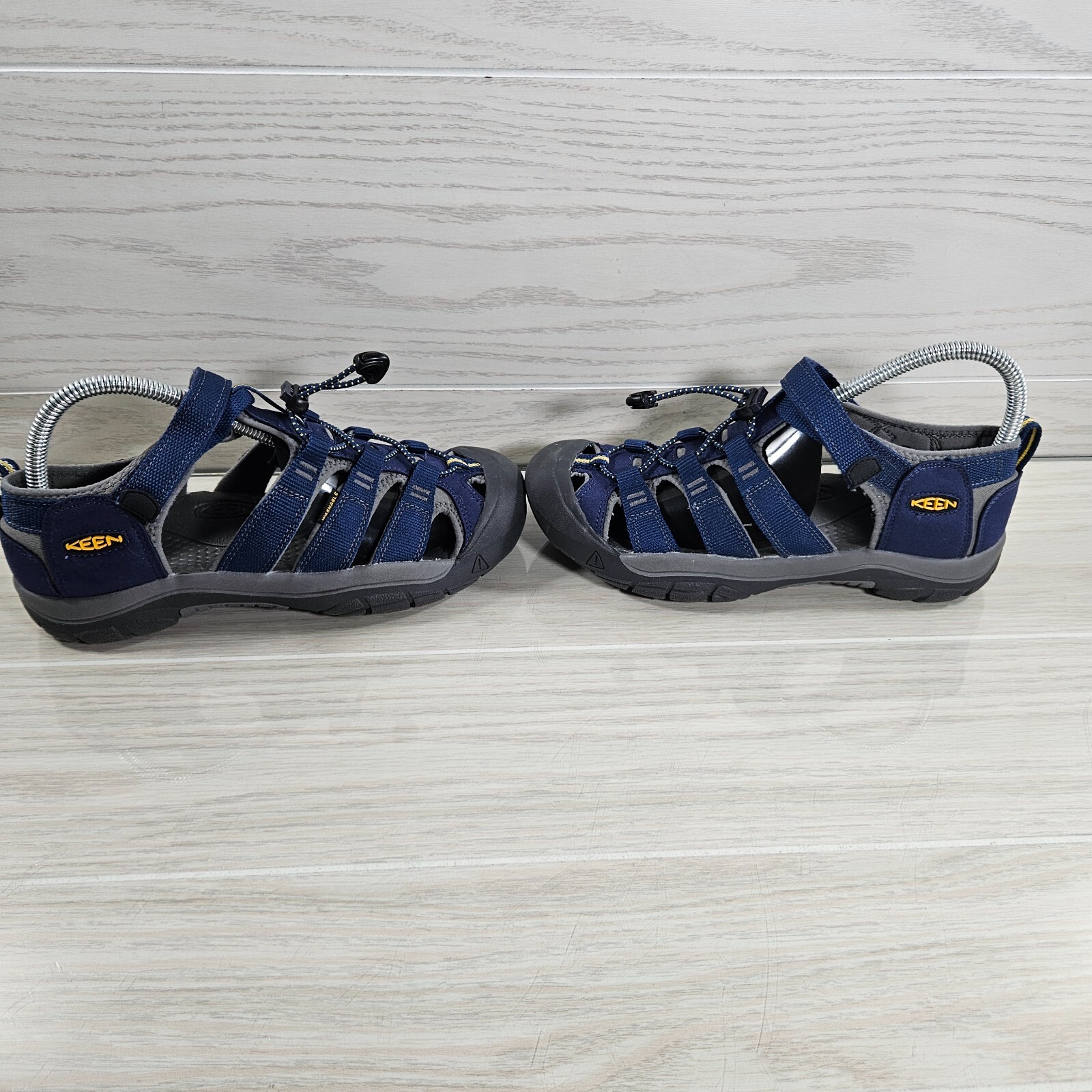 Scarpe Keen Uomo Taglia 6 US Donna 8 Blu Giallo Comode Impermeabili