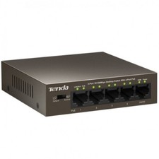 Switch Ethernet 5 porte 10/100Mbps TEF1105P poe
