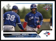 2023 Topps Pro Debut Yhoangel Aponte #PD-34 FCL Blue Jays