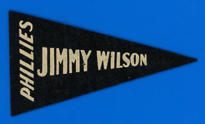 Old Vintage 1936-1938 BF3 Jimmy Wilson Philadelphia Phillies Mini Pennant *H64
