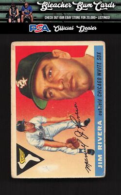1955 Topps 58 Jim Rivera