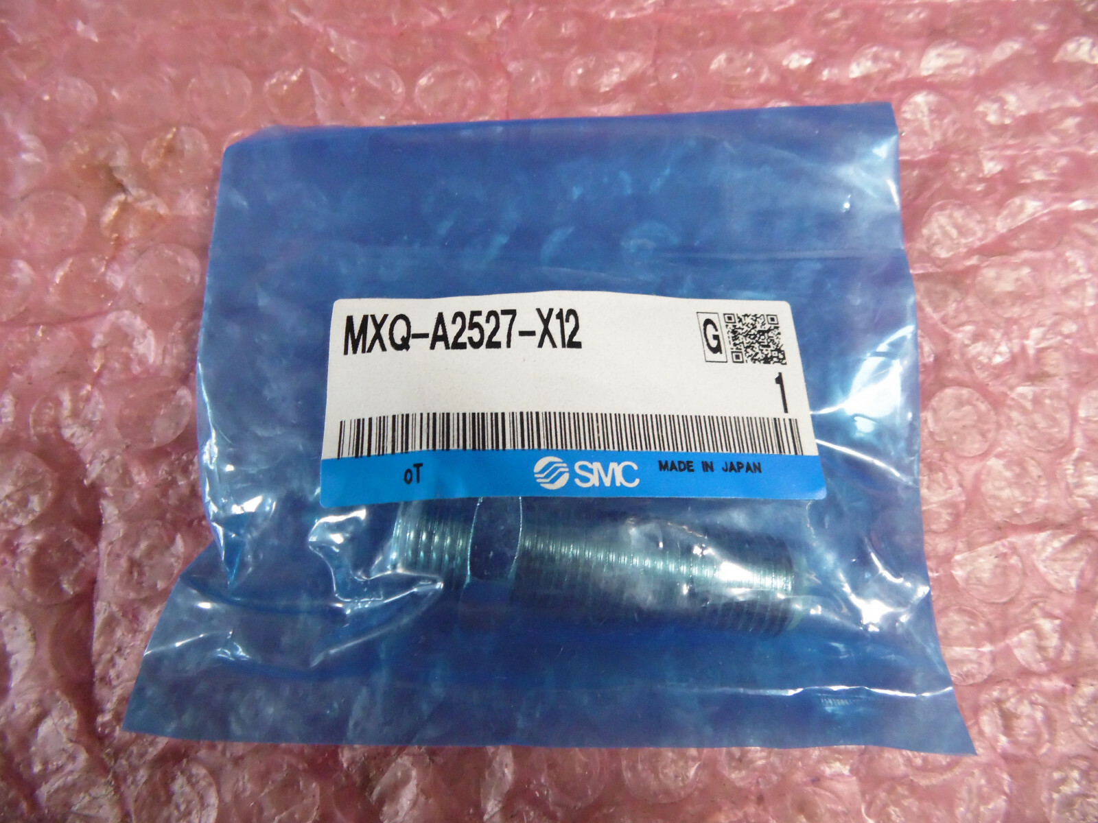 SMC MXQ-A2527-X12, adjusting bolt stroke limiter unused original packaging