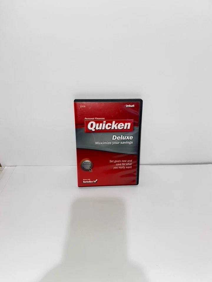Intuit Quicken Deluxe 2008 For Windows '00/'03/XP/Vista NOT for Win 10/11 - Image 4 of 4