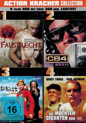 DVD NEU/OVP - Action Kracher Collection - 4 Spielfilme