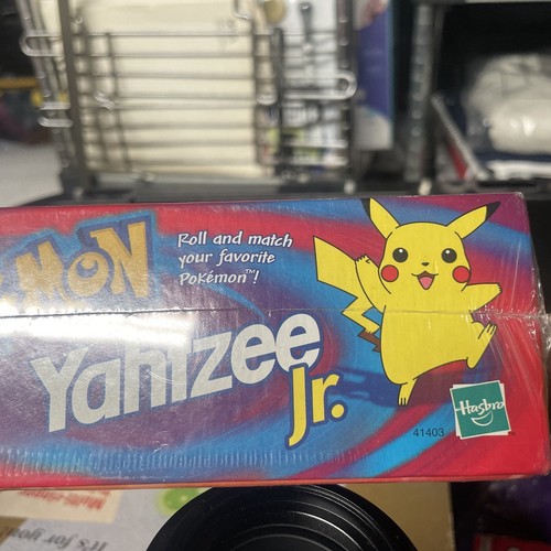 Vintage Pokemon Yahtzee Jr. Board Game Milton Bradley 1999 Board Game SEALED - Picture 5 of 5