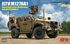 RYEFIELD MODEL RFM RM-5099 1/35 JLTV M1278A1 Heavy Gun Carrier  w/M153 CROWS II