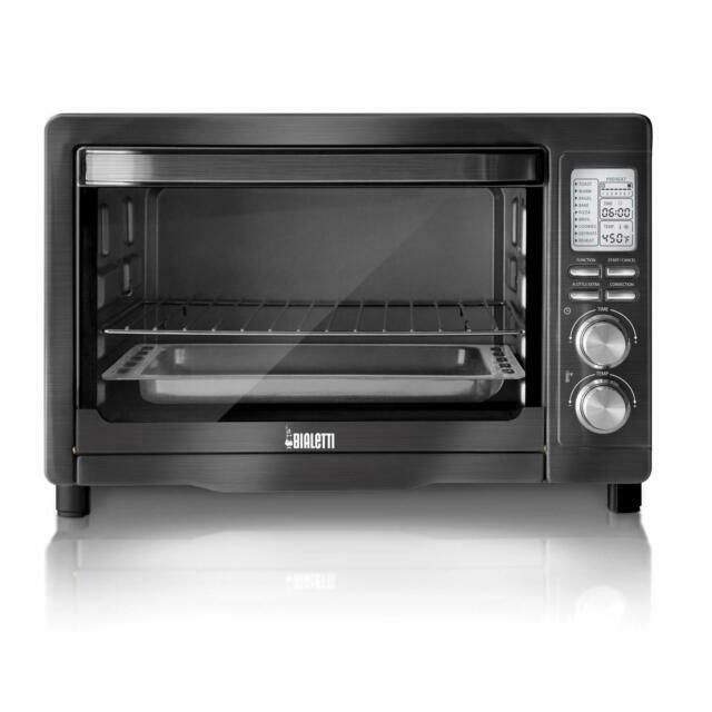 Bialetti 35047 Slice Toaster Oven Black for sale online