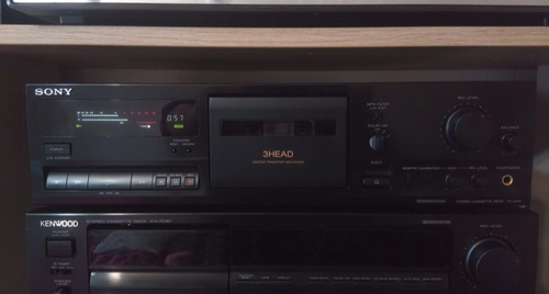 Sony TC-K411 Stereo Cassette Deck 3-Head Metal Tape Player Hi-Fi Vintage Audio - Picture 6 of 7
