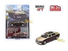 1/64 Mini GT #962 Mercedes-Maybach S680 Gold Dark Red Metallic MGT00962