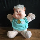 Koosas Cabbage Patch Kids vintage 1983 blue shirt lion dog cat Kinda Creepy
