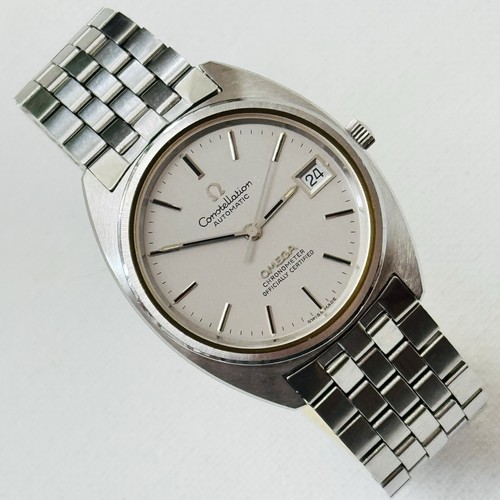 Omega Constellation C Shape RUNS GREAT NEEDS CROWN/STEM Men's Watch ST 168.0056