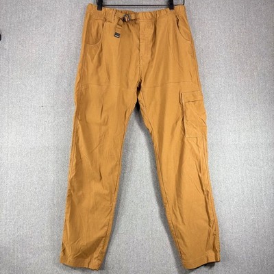 Prana Zion Cargo Pants Men Size Large Brown Hiking Outdoor Stretch 1968301