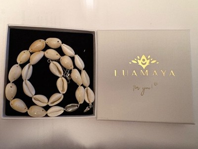 Luamaya Kette , one in a Shell Choker Silber .(18)