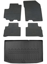 Gummi Fußmatten Kofferraumwanne für Suzuki Vitara ab 2015- Gummimatten Set Wanne