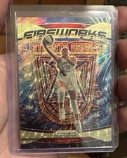 2024 Panini Prizm WNBA Haley Jones Atlanta Dream Gold Vinyl Fireworks #1/1! 