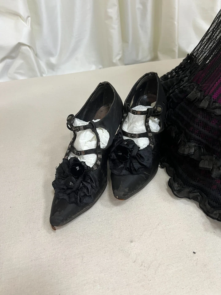 Винтажная женская деловая обувь. Европейский, около 1910-1920. - Изображение 3 из 4